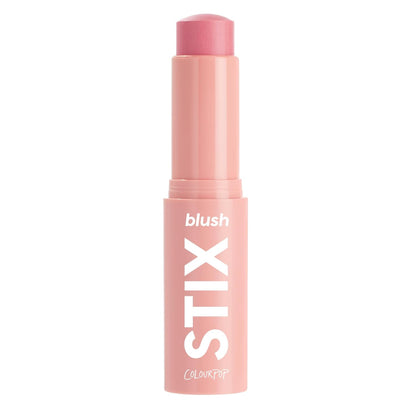 ColourPop Blush Stix - Cream Blush Stick with a Blendable, Hydrating Formula and Natural, Skin-Like Finish - Buildable Cream Blush for Cheeks, Eyes & Lips - Cool It (0.28 oz)