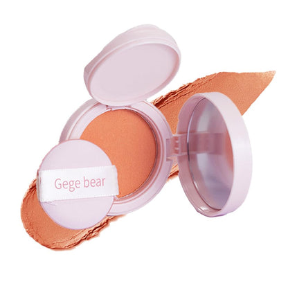 Air Cushion Blush,Wearing Skin Tint Blush Makeup for Cheeks,Smudge Proof, Natural-Looking, Dewy Finish,Easy to Apply and Create a Natural Flush