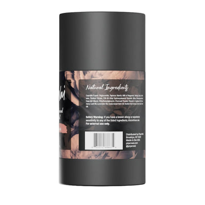 PiperWai Natural Deodorant w/Activated Charcoal | Odor Protection, Vegan, Aluminum Free, Shark Tank Product for Women & Men | Great for Travel, & Gifts | 2.6 oz (75g) Floral Vanilla Scented Stick