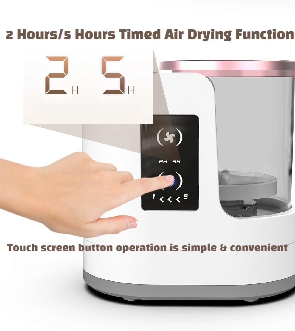 Vellura Makeup Brush Cleaner, Vellura Brush Cleaner, Machine with Makeup Brush, Dryer-Holder-Portable & Automatic, Clean Any Mess with One Click (1*PC)