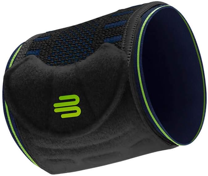 Bauerfeind Sports Wrist Strap - German Engineered Wrist Compression Support for Weightlifting, Crossfit, Tennis, Lifting - Adjustable Tightness Brace with 3D Airknit Fabric - 1 Per Box