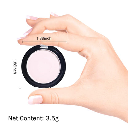 Monochrome Matte Eye Shadow Palette,Pearl Pink Neutral Nude Matte Pressed Powder Single Eyeshadow,Natural Long Lasting Naturing-Looking Eyeshadow,Talc,Paraben Vegan & Cruelty Free