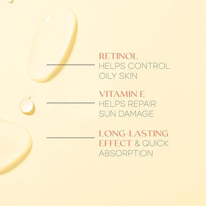 Retinol and vitamin e under