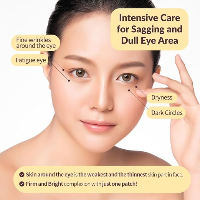 Korean eye patches retinol repair
