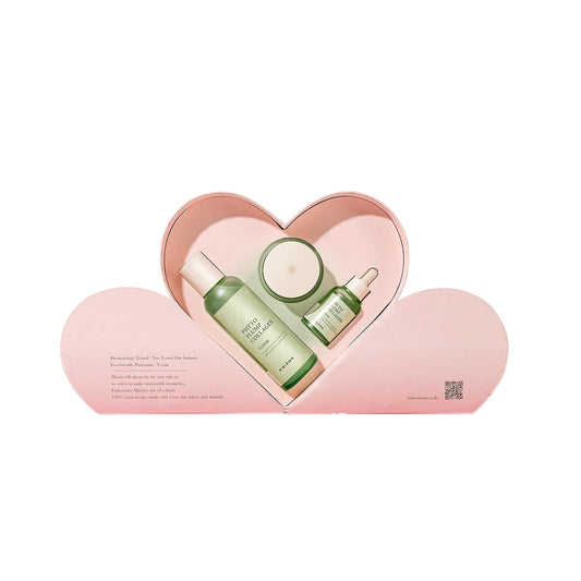 MIZON Special Edition Gift Set - Phyto Collagen Line Toner (5.07oz) + Serum (1.01oz)+ Day Cream (1.69oz) Vegan Collagen, Skincare Set, Vegan Kit