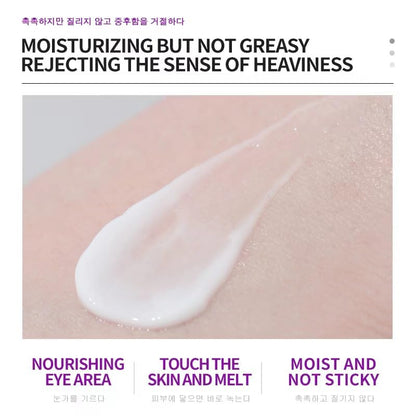 Korea Active Anti-Wrinkle Eye Cream, Pro-Xylane Anti-Aging Active Eye Cream, Active Emulsion, Fade Fine Lines around Eyes, Anti-Wrinkle, Moisturizing, Anti-Aging, Tighten and Delicate Skin