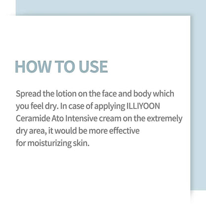 Illiyoon Ceramide Ato Concentrate Cream 500ml(16.9oz)