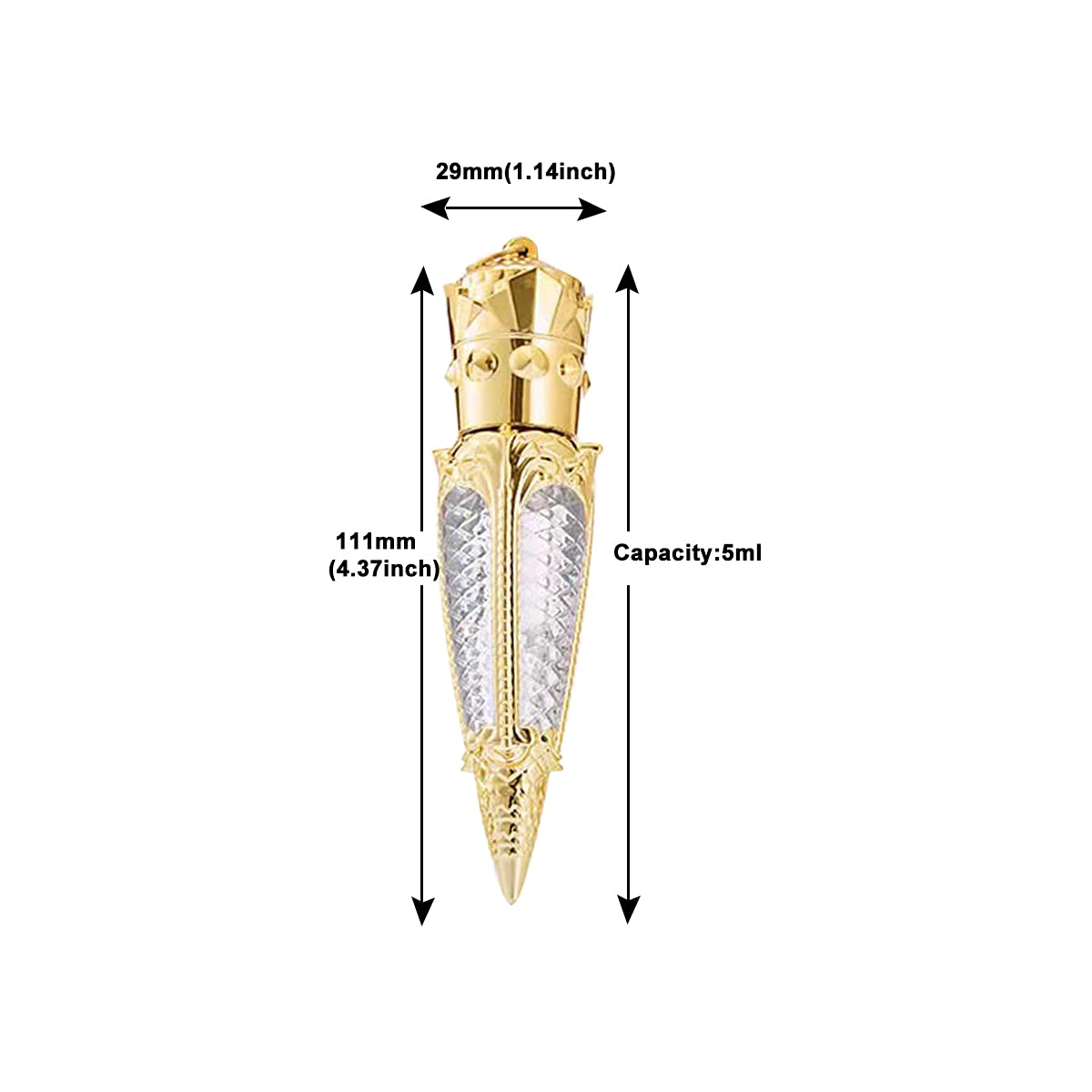 6 Pcs 5ml Lip Gloss Tubes Rabbit Shaped Refillable Empty Lip Balm Containers Lip Gloss Tube Bottles for Women Girl DIY Cosmetics