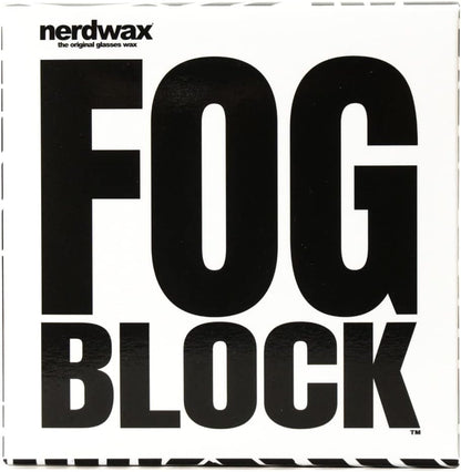 Nerdwax FogBlock | Anti Fog Lens Wipes | Keeps Glasses from Fogging | 3 Pack