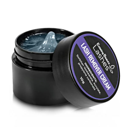 Eyelash Extension Remover Cream - Lash Remover for Lash Extensions Has Fast Acting and Gentle Formula for Easy Lash Removal - Works on UV Eyelash Extension Glue - by Existing Beauty Lashes - 10g