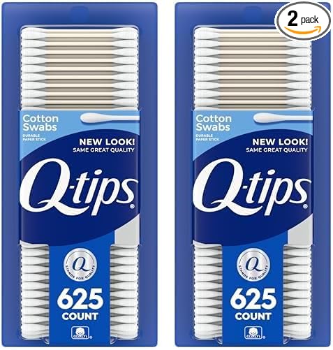 Q-tips cotton swabs for hygiene