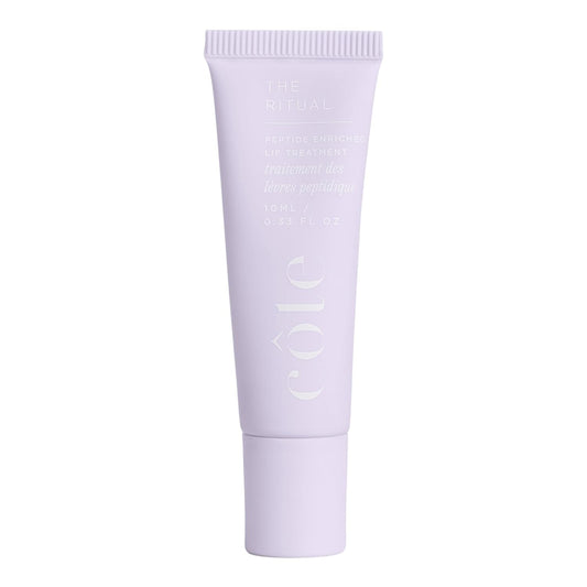 Côte Beauty’s The Ritual Lip Moisturizer for Women with Peptides, Shea Butter & Cocoa Butter for Soft & Supple Lips, Softens, and Soothes, Vegan & Cruelty-Free, 0.33 Fl Oz