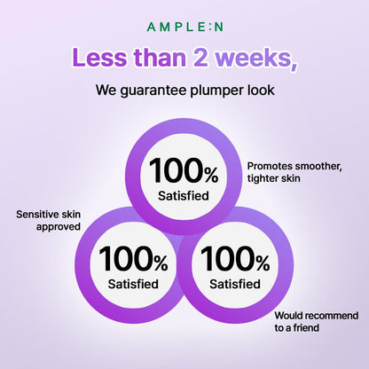 AMPLE:N Peptide Shot 2X Ampoule – Intensive Age Defying Concentrate Face Serum with Peptide Threads – Erasing Wrinkles and Improve Firmness – Lifting Sagging Skin – Plump, Repairs Skin, 3.38 fl.oz.