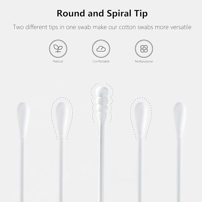 2500pcs tiny cotton buds, with