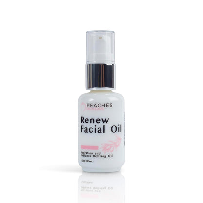 Face Oil for Women – Restorative Blend with Grape Seed, Olive & Bergamot – Age-defying Skin Care for Radiant, Firm Look – Renew Facial Oil (1 oz)