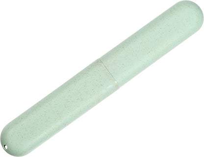 VOCOSTE 1pcs, Traveling Toothbrush Holders Case, PP Toothbrush Case for Travel Business, Green, 8.07''x1.22''x0.83''