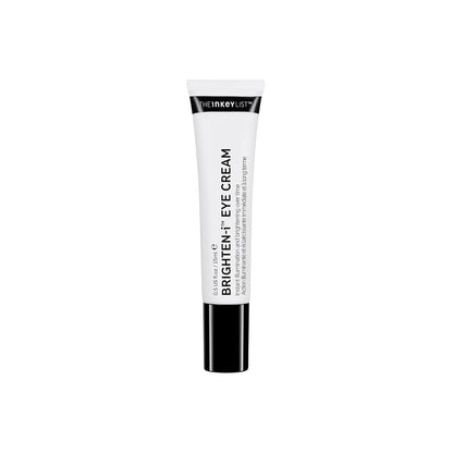 The INKEY List Brighten-I Eye Cream, Under-Eye Cream Helps Reduce Appearance of Dark Circles and Boost Skin’s Glow, Makeup Under-Eye Primer, 0.50 fl oz
