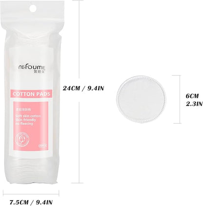 Premium cotton rounds for face