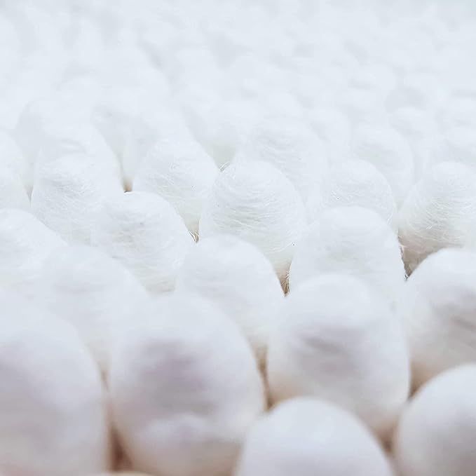 1500pcs natural bamboo cotton buds,organic