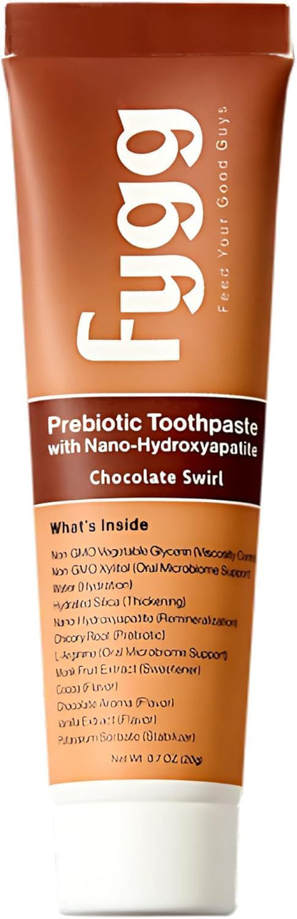 Nano Hydroxyapatite Toothpaste for Kids and Adult (Chocolate - Travel)