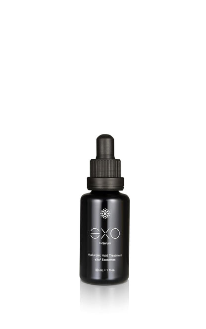 EXO SKIN SIMPLE - EXO H-SERUM™ Exoceuticals Hyaluronic Acid Treatment - Luxury Beauty Serum for Hydration - Premium Exosomes Skincare - Hydrating & Moisturizing with Aloe Vera - 30ml, 1fl.oz.
