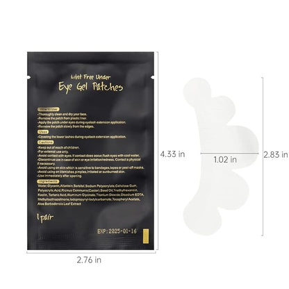 100 pair set eye gel