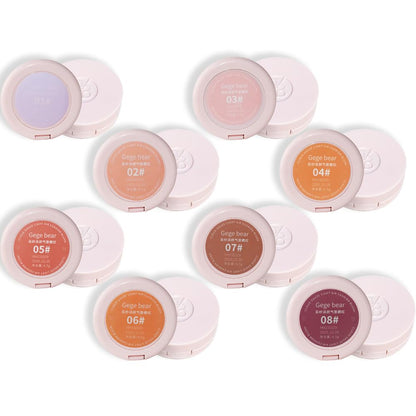 Air Cushion Blush,Wearing Skin Tint Blush Makeup for Cheeks,Smudge Proof, Natural-Looking, Dewy Finish,Easy to Apply and Create a Natural Flush