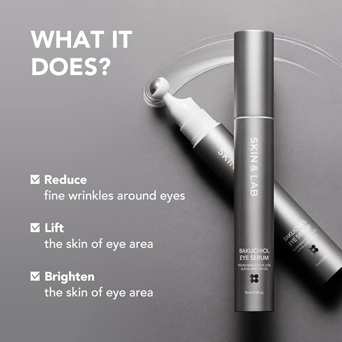 [skin&lab] bakuchiol eye serum with