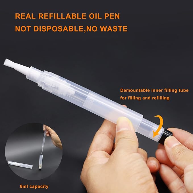 3-Pack 6ml Real Refillable Cuticle