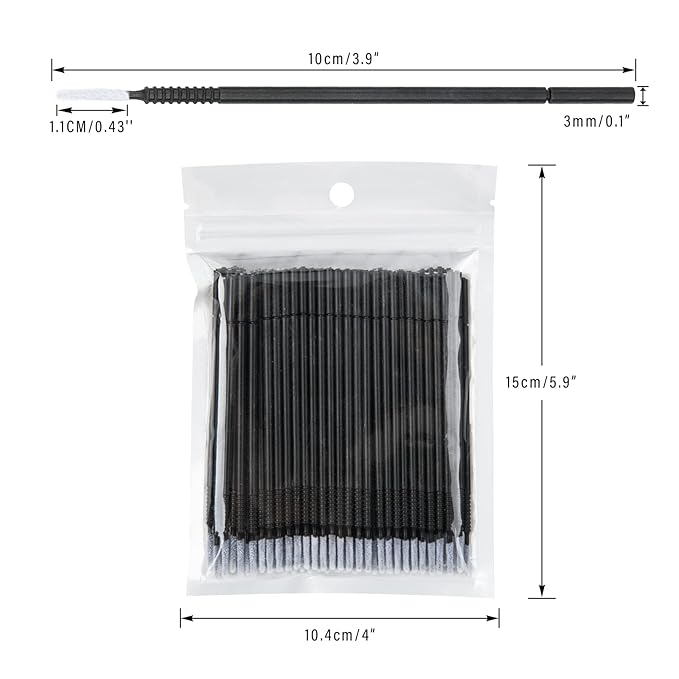 G2plus 400pcs micro cotton swabs,