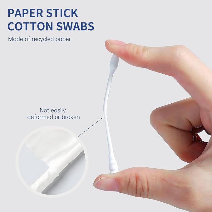 Pointed tip cotton swabs, 800