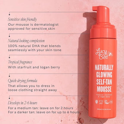 Self-Tan Mousse | Customizable Medium Bronzing