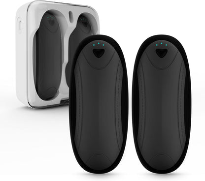 Hand Warmers 2 Pack with 10000mAh Charging Box,Portable Pocket Heater,24Hrs Long Safe Heat,Outdoor, Travel, Golf, Hunting, Camping,Gifts for Men Women