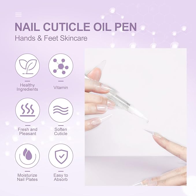COSCELIA 8pcs Cuticle Oil Pen