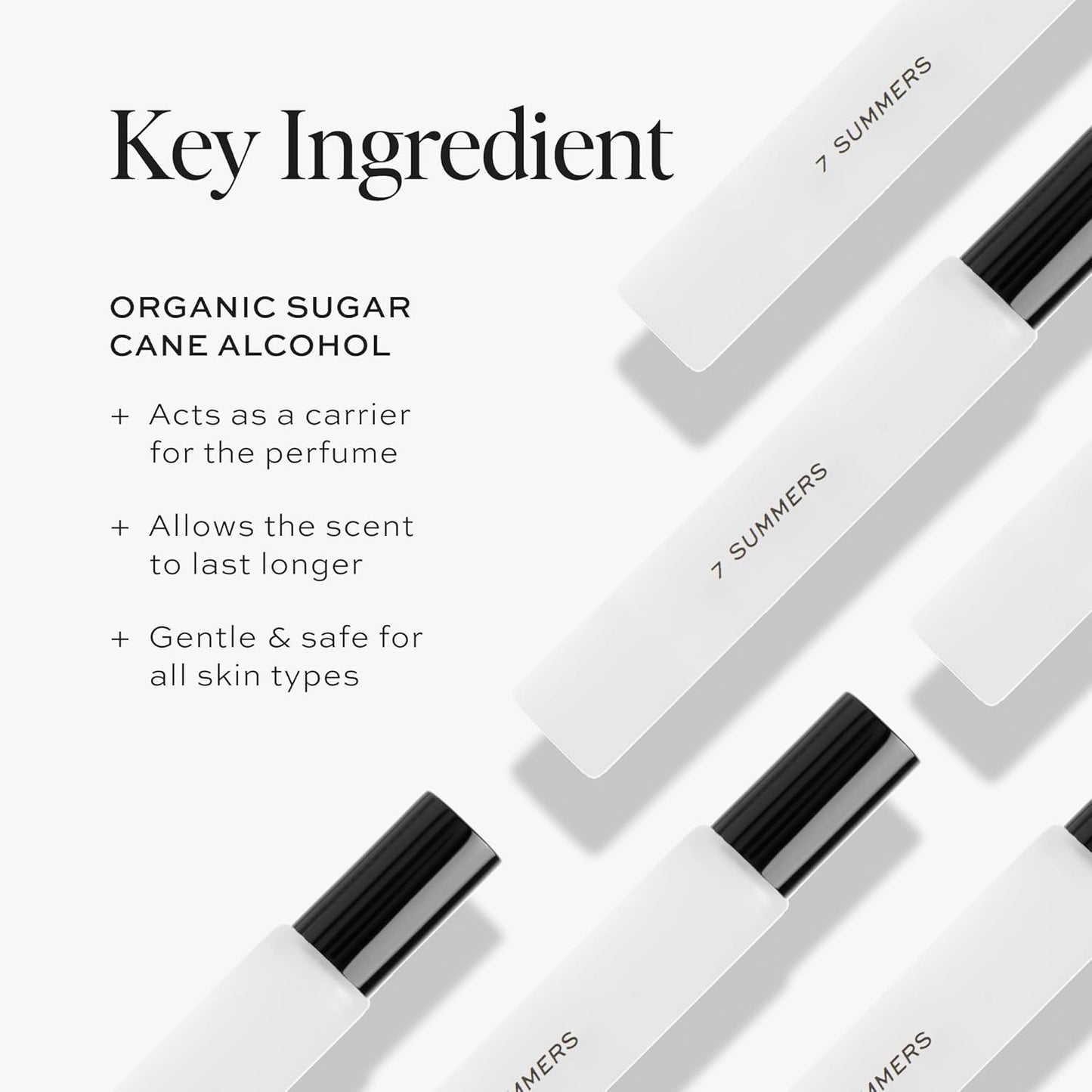 Dime Beauty 7 Summers Travel Spray, 0.34 oz / 10 ml - Sweet Floral Scent, Hypoallergenic, Clean Perfume, Eau de Toilette For Women