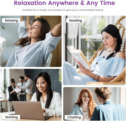 Heating Pad Microwavable with Washable Cover, 8 x 12 Multipurpose Microwave Heating Pad for Neck and Shoulders, Moist Heat Bean Bag Warm Compress for Knee, Muscles, Joints, Wrist (Dark Purple)