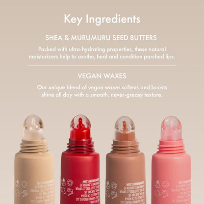 Summer Fridays Tinted Lip Butter Balm - Conditioning Vegan Lip Balm for Instant Moisture, Shine & Hydration - Softening & Soothing Skincare - Vanilla Beige (.5 Oz)