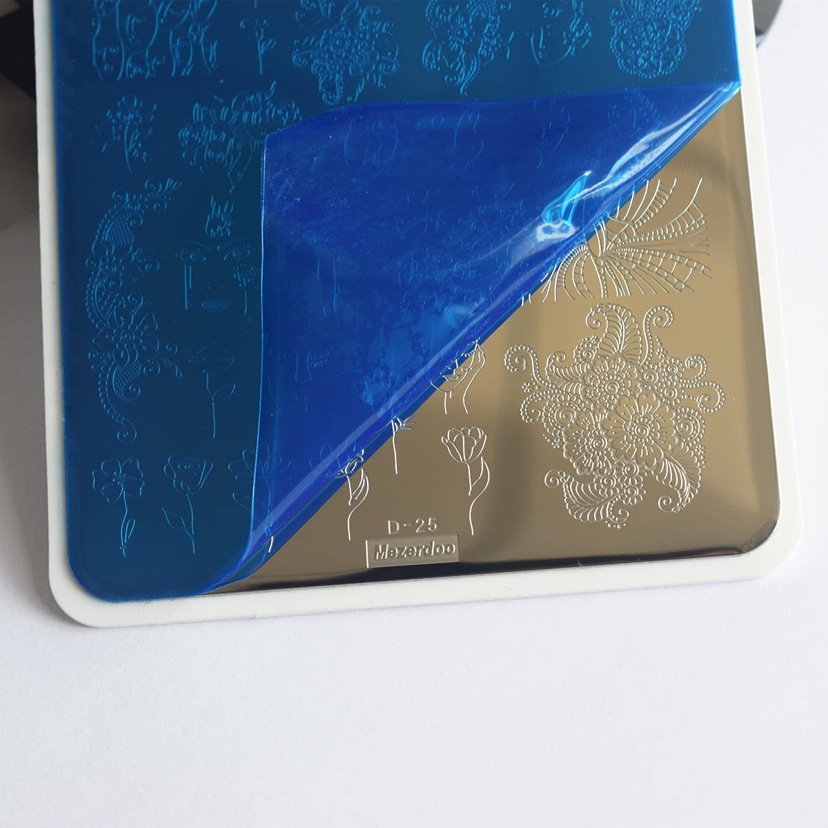 Abstract Lady Face Pattern Nail Stamping Plates Set 2pcs Flower Leaf Graffiti Fun Nail Stamper Plate Figure Rose Star Heart Nail Stamp Plates Geometry Graffiti Striped Nails Art Template Plates Mold