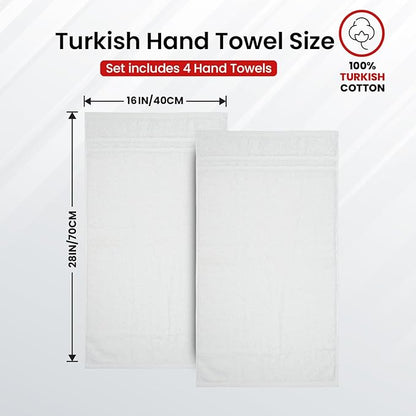 Infinitee xclusives white hand towels