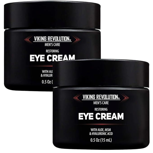 Natural eye cream for men