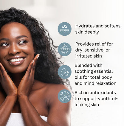 Best of Nature Lemongrass and Sage Massage Oil Blend - Non-Greasy Aromatherapy Massage Oil for Body, Skin & Face, Crafted with Pure Essential Oils, Half Gallon (64 fl oz)