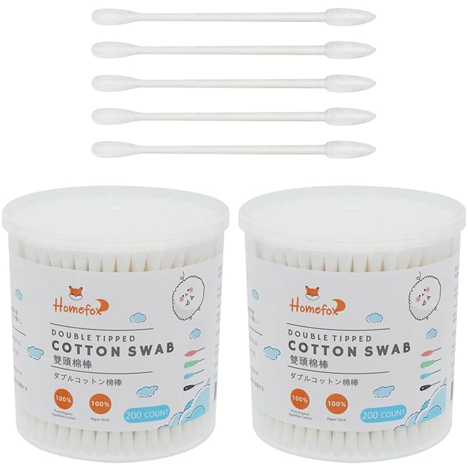 Cotton swabs precision pointed -