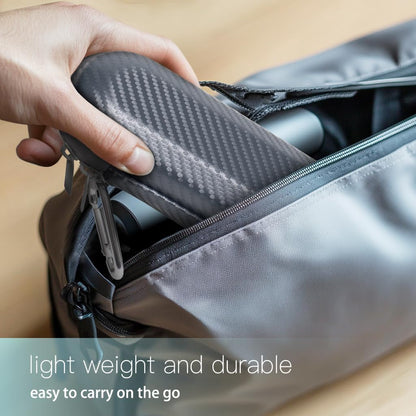 Nincha Hard Shell Electric Toothbrush Case - for Oral-B iO/Pro/Smart Series, Philips Sonicare Electric Toothbrush, Bigger Size Travel Case Fits all Powered Toothbrushes and Accessories Grey