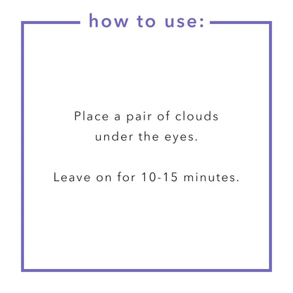 florence by mills Floating Under the Eyes Depuffing Gel Pads | Re-Energize Tired Under Eyes | Hydrating | Vegan & Cruelty-Free - 30 Pairs/60 count