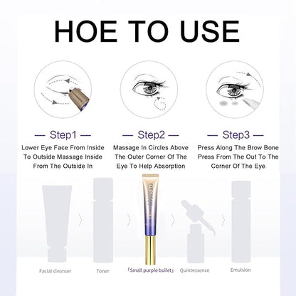 Under eye roller cream for