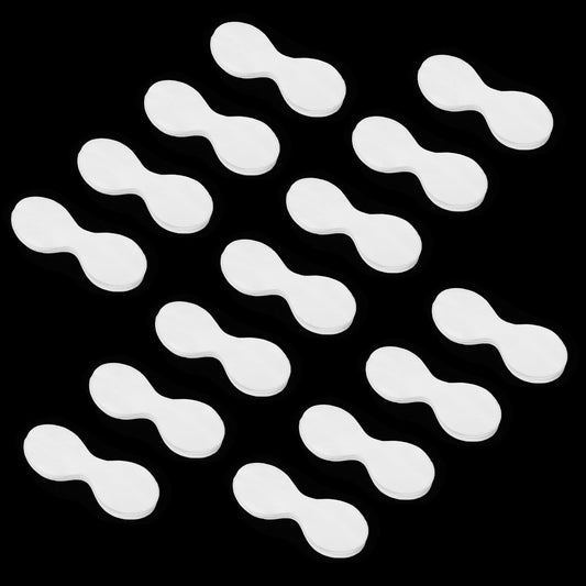 100Pcs Disposable Non Woven Eye Care, Clear Eye Mask Paper Lightweight Eye Covers for Facials Cotton Skincare Spa Paper Eye Nose Face Pads for Skincare Wrap Moisture Retention