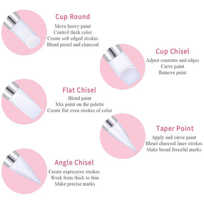 21 pcs nail art brushes