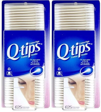 2 x q-tips cotton swabs,