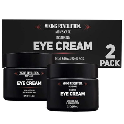 Natural eye cream for men
