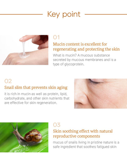 Jantblanc Snail -Mucus Skin Care Set (Skin Care 4 Set)